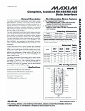 DataSheet MAX1480C pdf